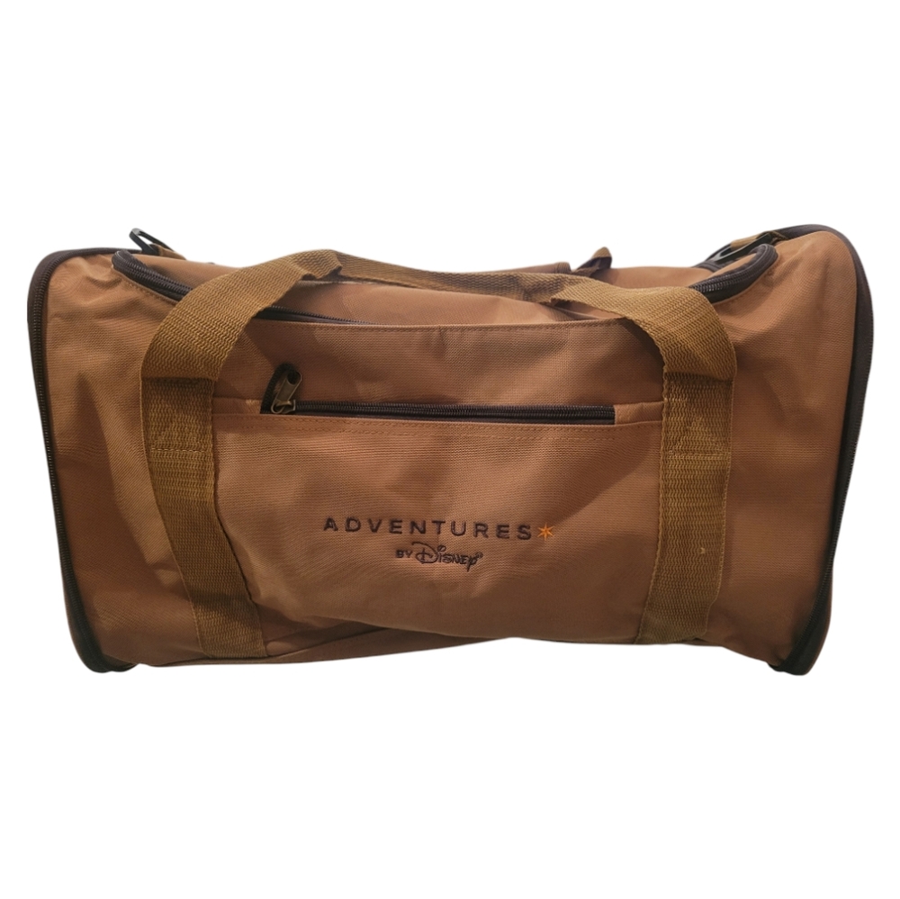 Adventures by Disney Brown Duffle bag with travel pouch